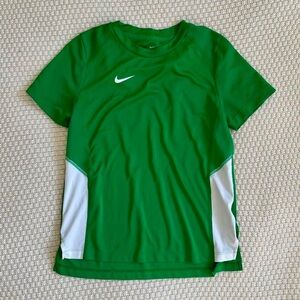 Green Nike Dri-Fit Tee